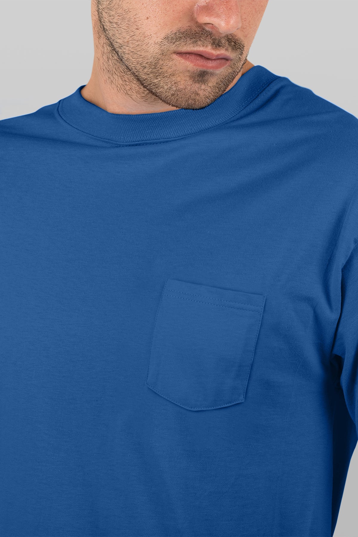 Premium Plain T-shirt : Royal Blue