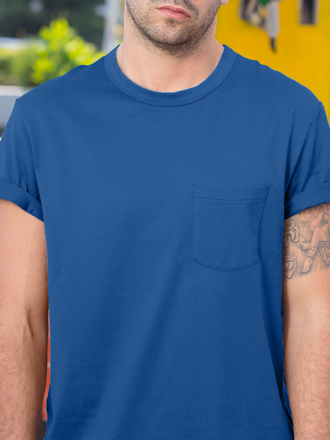 Premium Plain T-shirt : Royal Blue